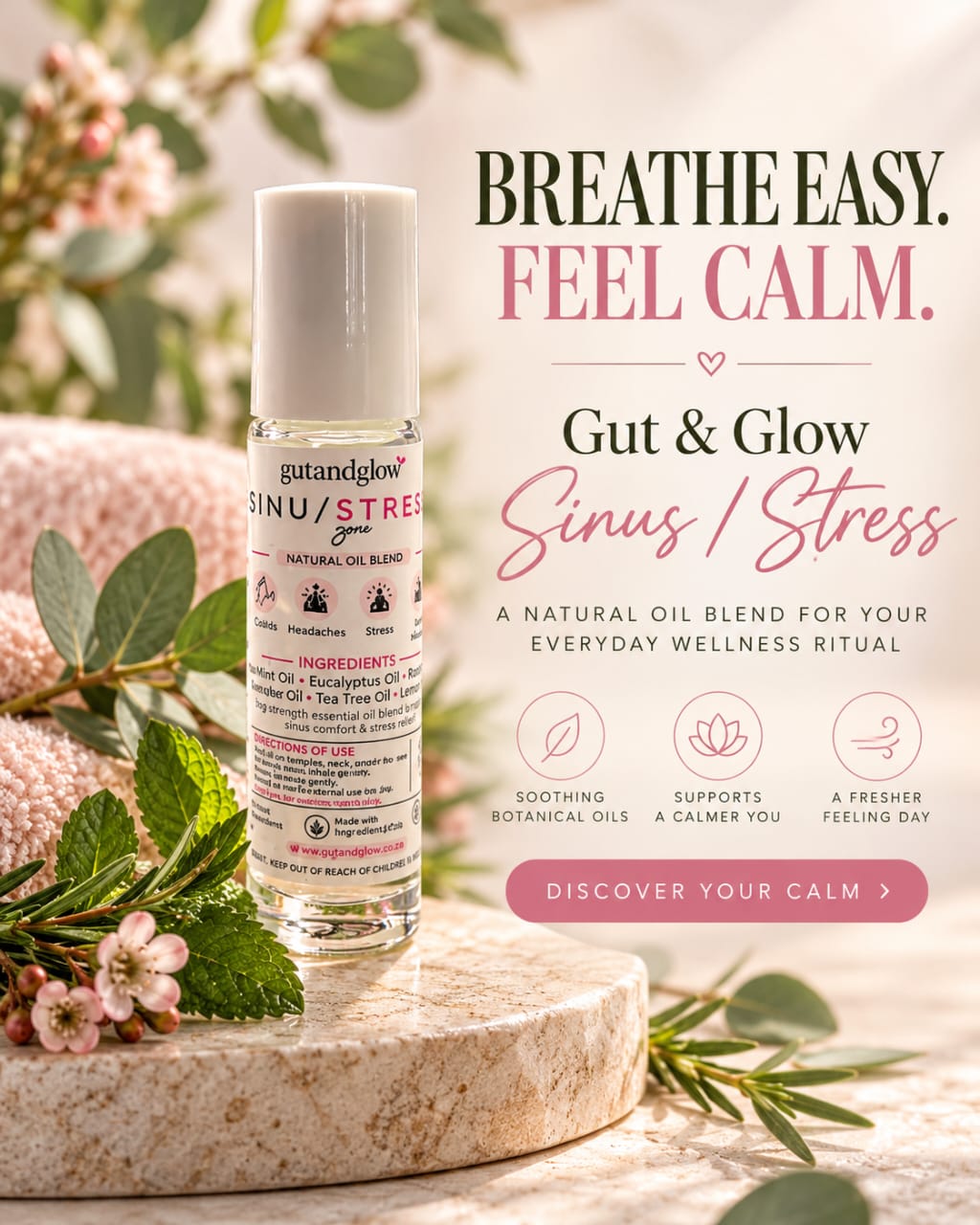 Sinu/Stress Gone Roll-On 10ml