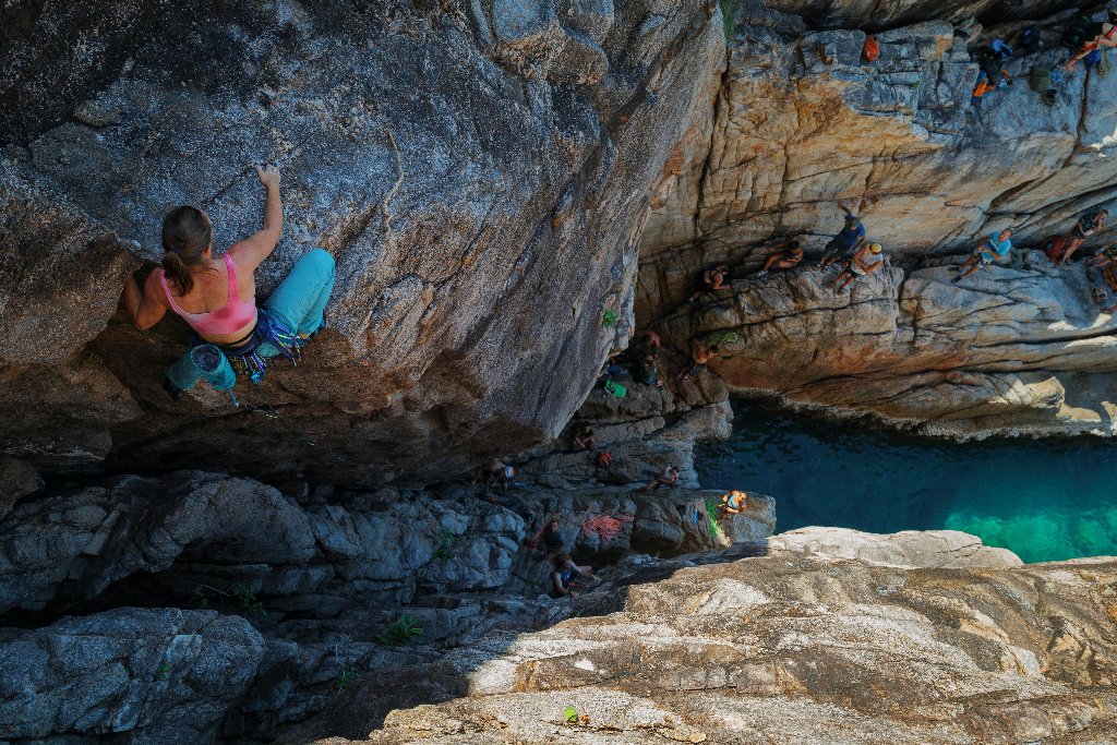 Rock Climbing - Phuket yacht charter activity