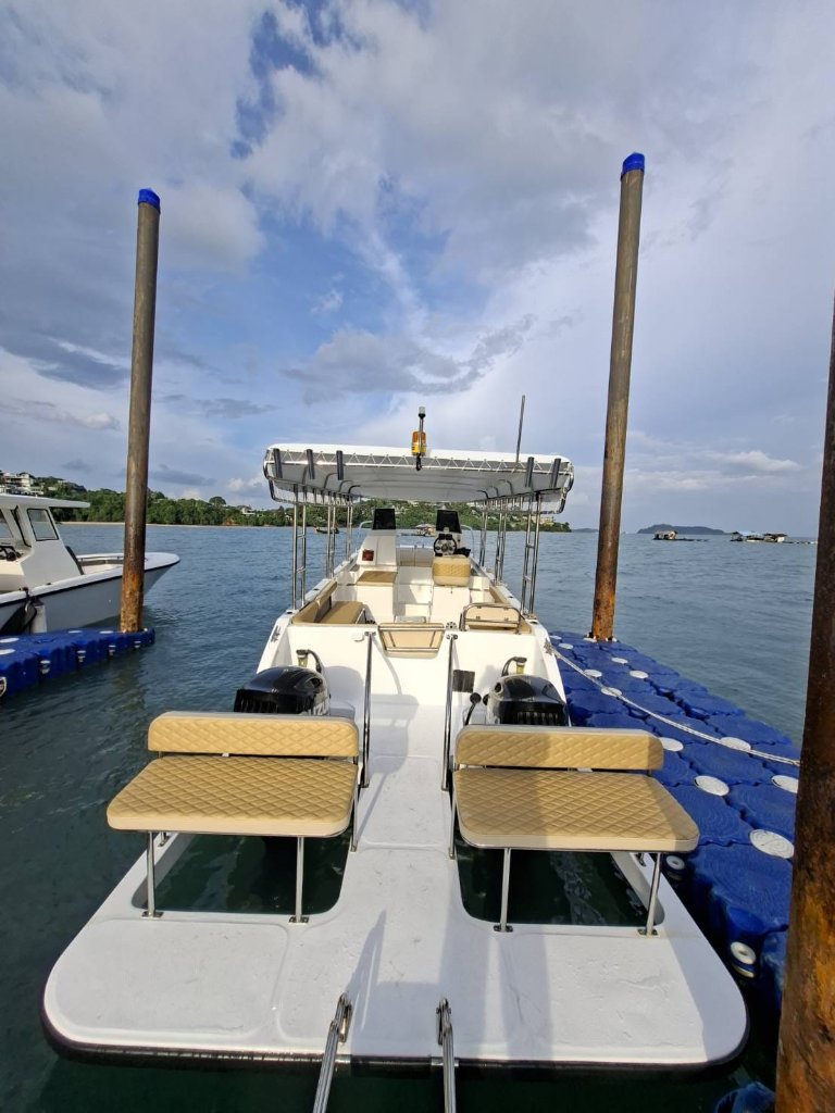 Luxury Phuket yacht charter vessel