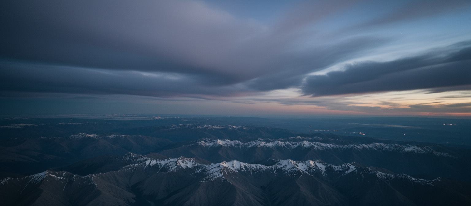 Canterbury mountain landscape