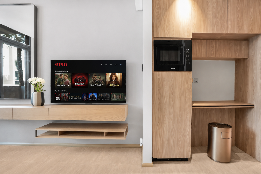 TV and storage unit