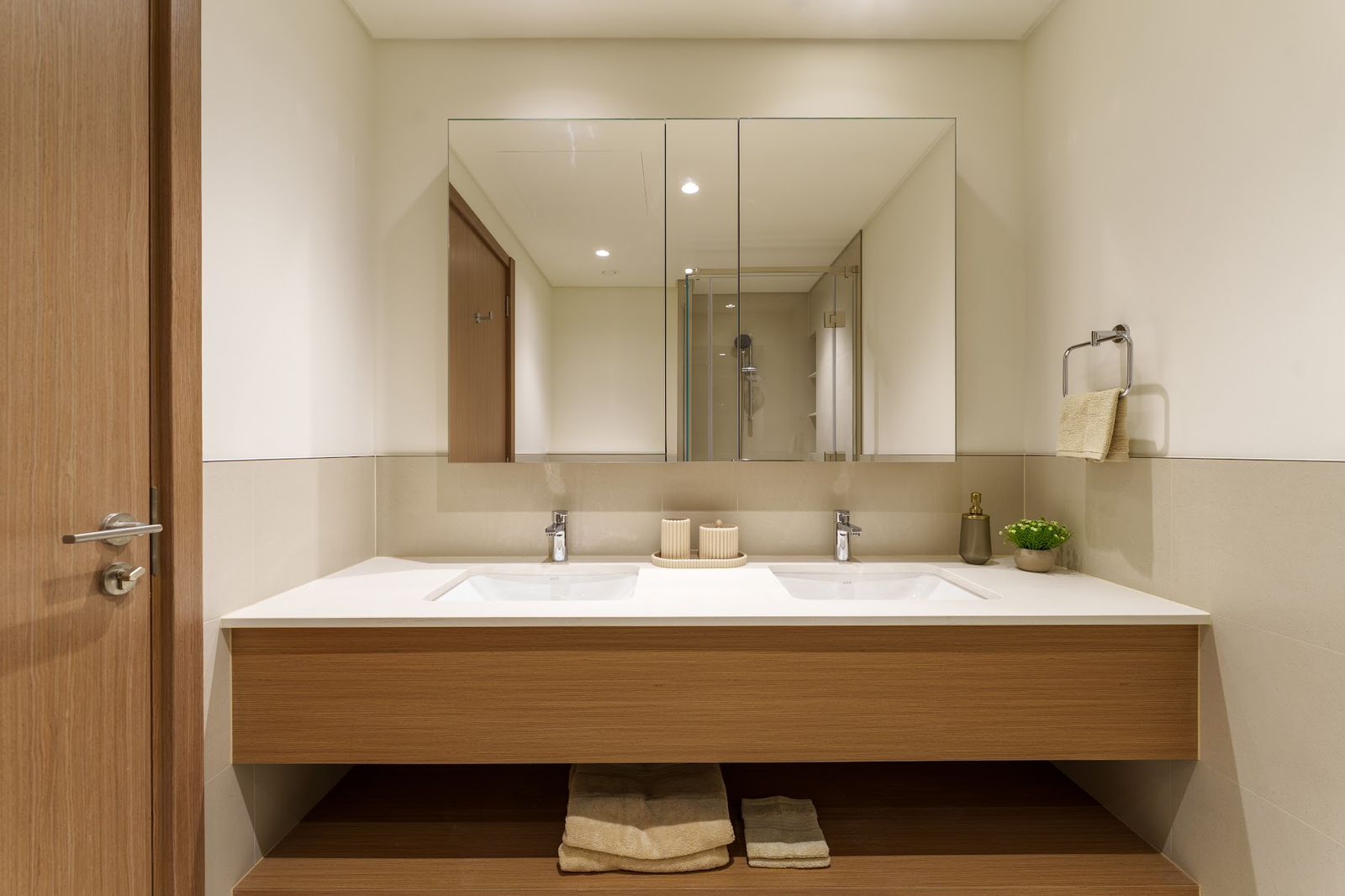 Bathroom double vanity
