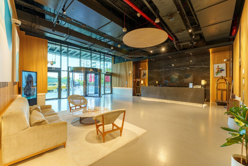 Building lobby