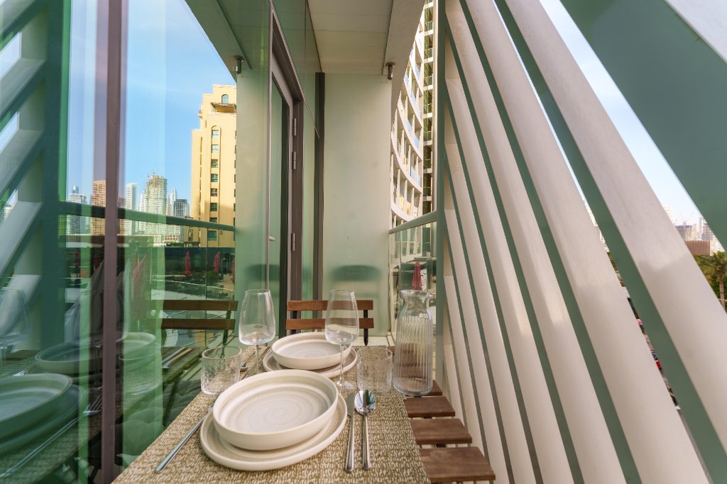 Palm Jumeirah skyline view