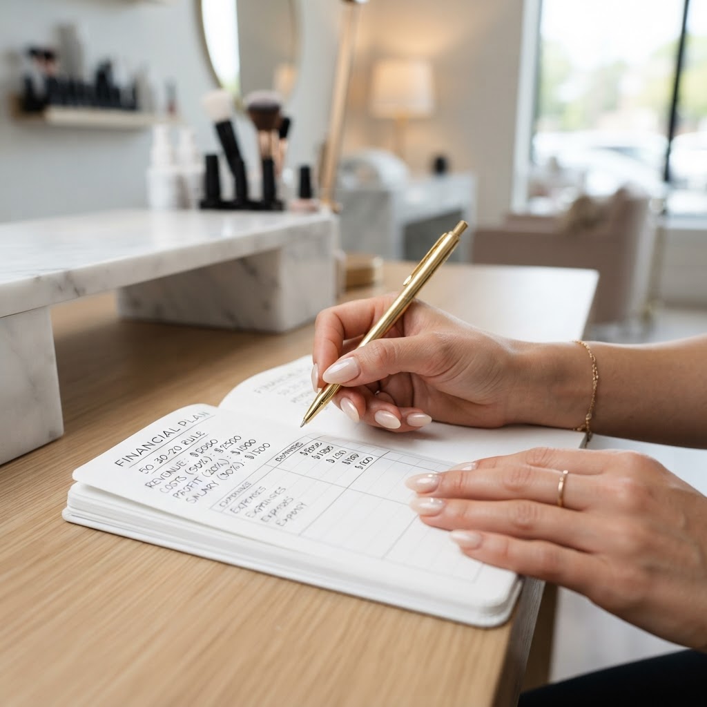 Mastering Your Salon Financials: The 50-30-20 Rule for Nail Techs