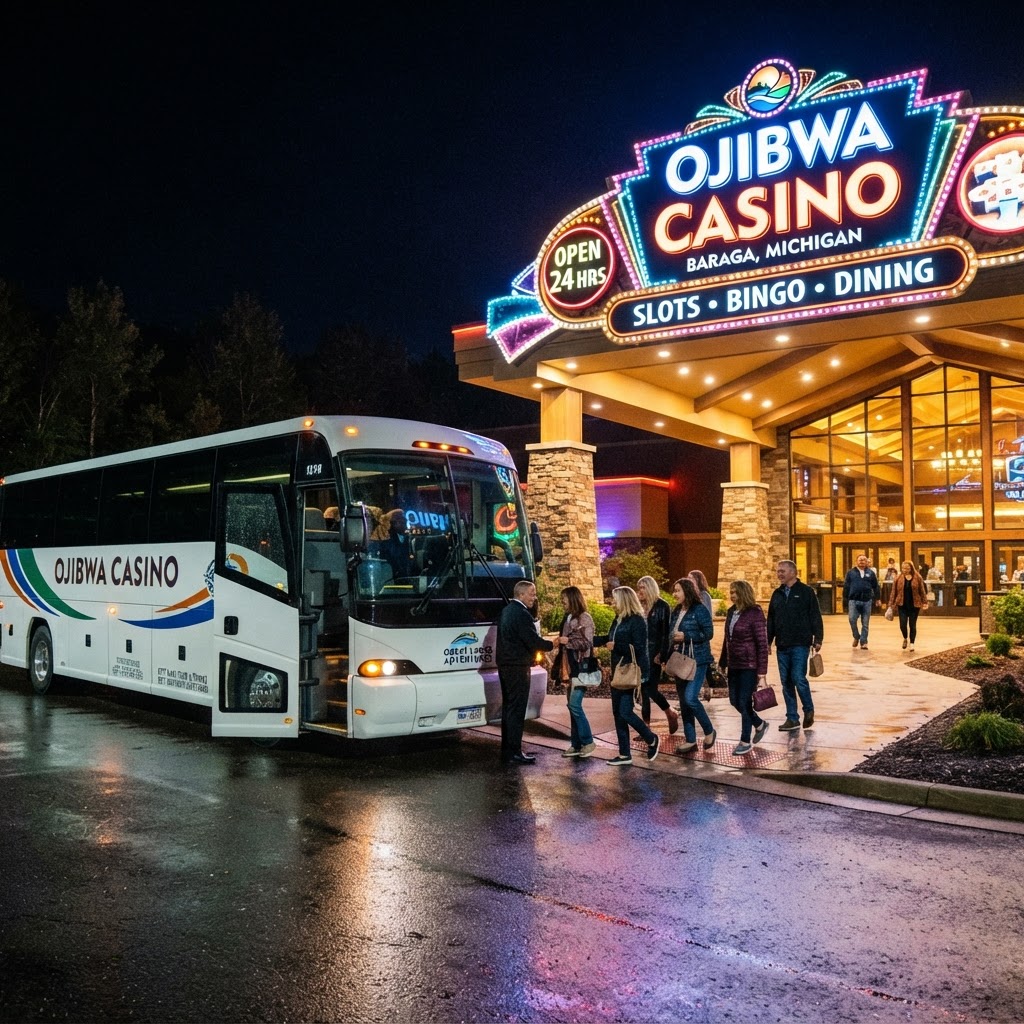 Coach Bus Grand Rapids Casino Trips | Gun Lake & Four Winds Charter Bus