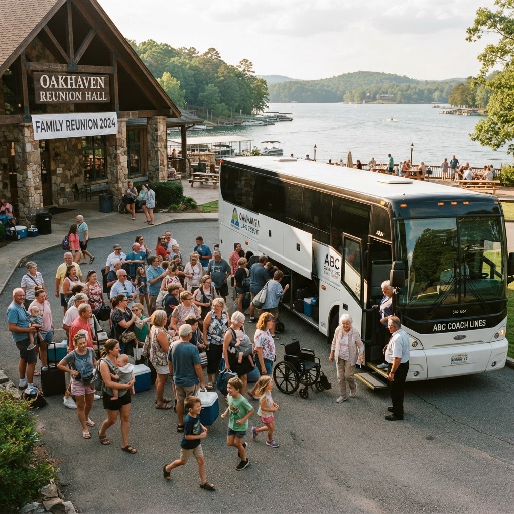 Reunion Charter Bus: Group Transportation for Family & Class Reunions