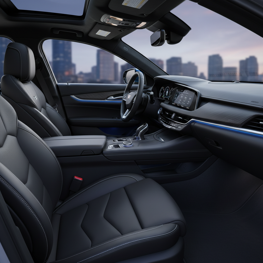 Luxury Sedan interior