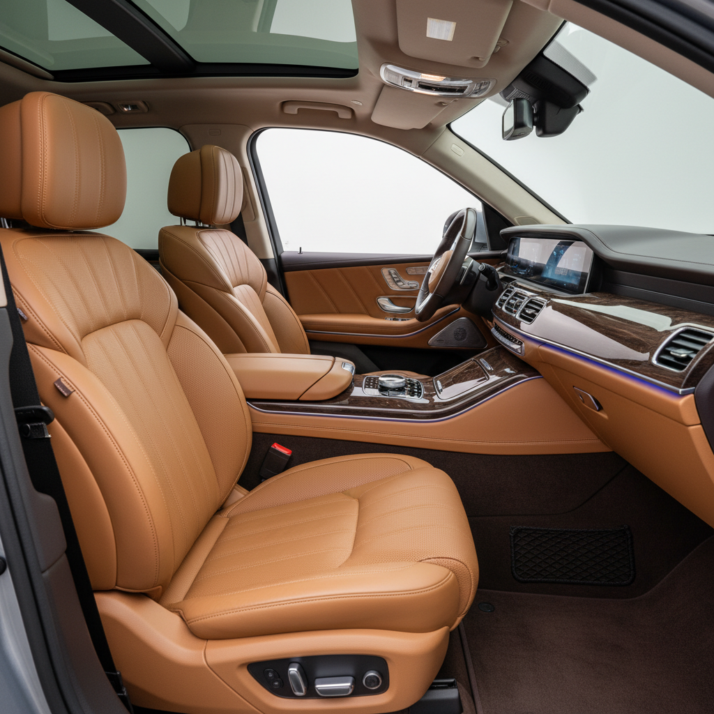 Luxury SUV interior