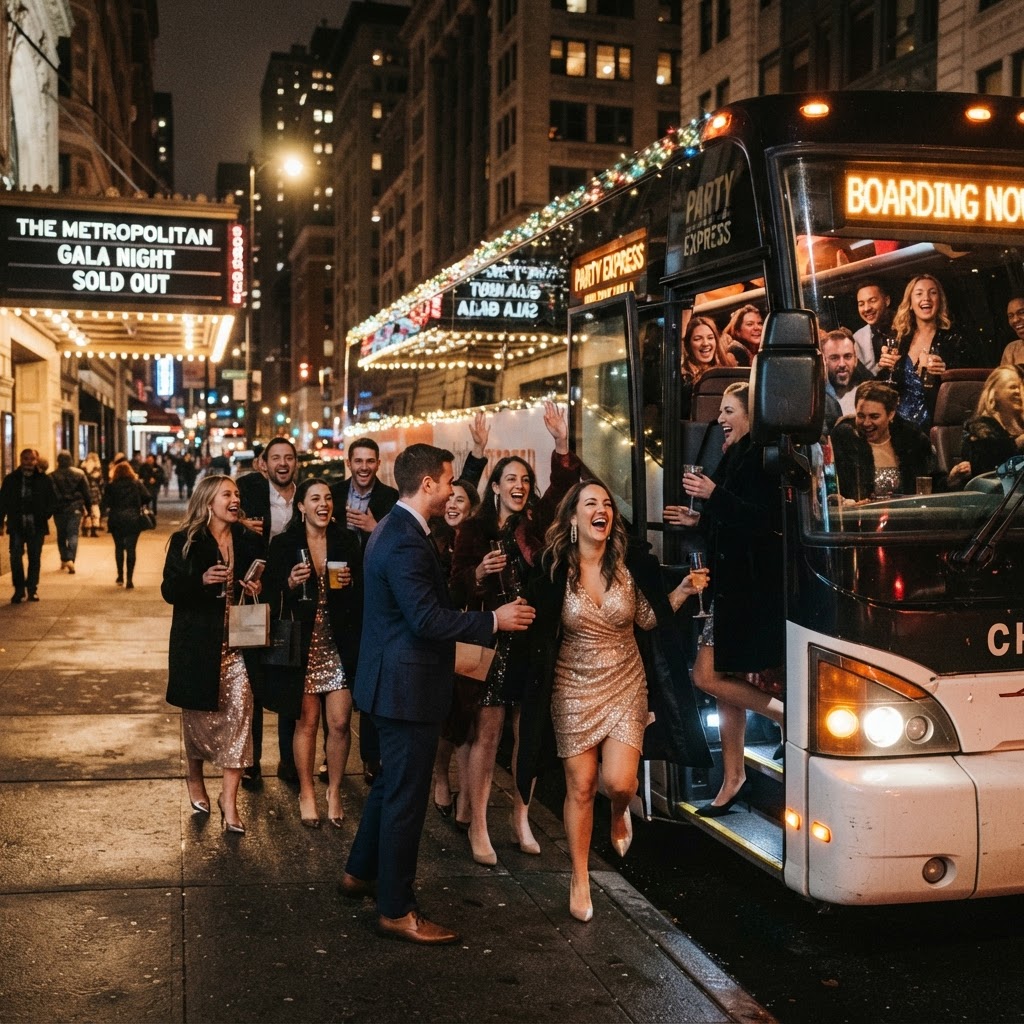 Birthday Party Charter Bus: Group Transportation for Milestone Celebrations