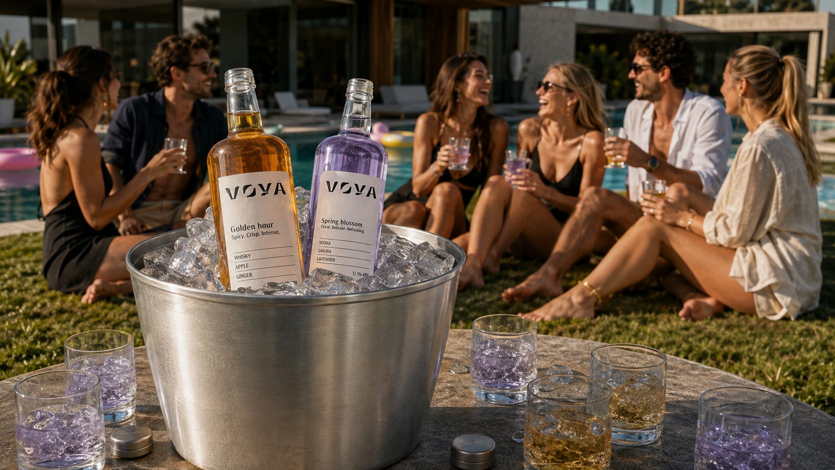 VOYA cocktails by the Danube