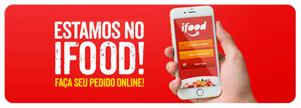 Estamos no iFood! Faça seu pedido online