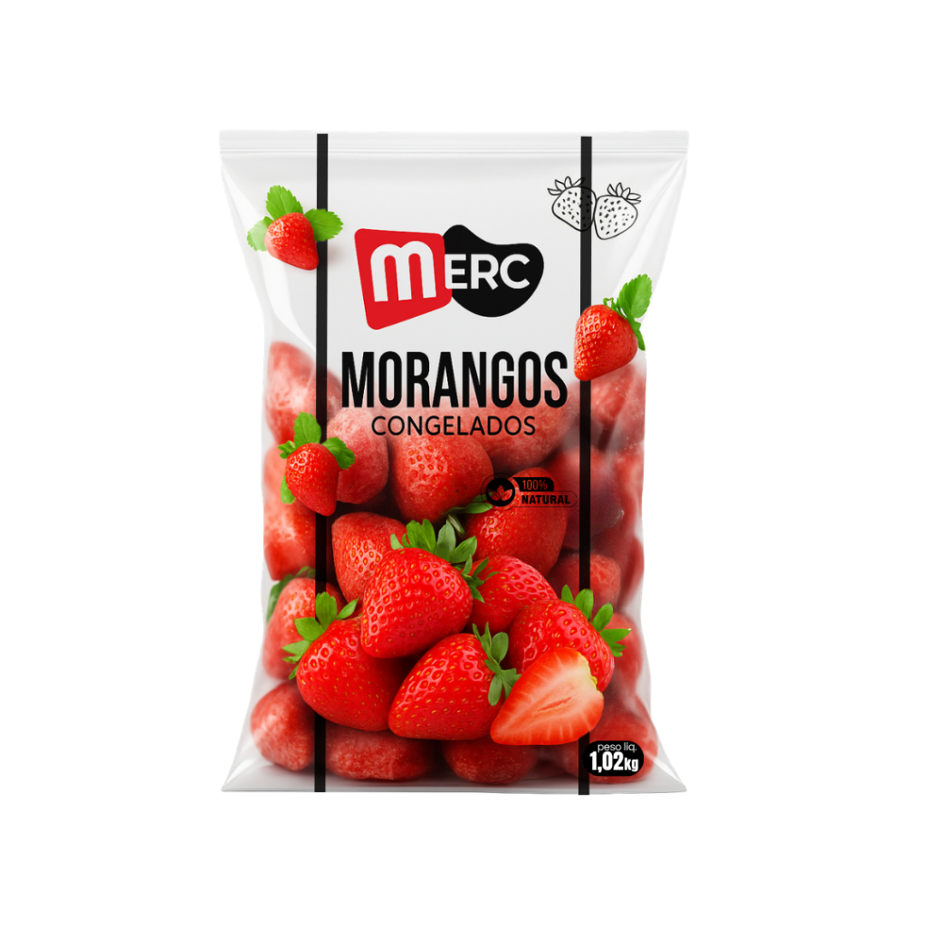 Morangos Congelados MERC 1,02kg