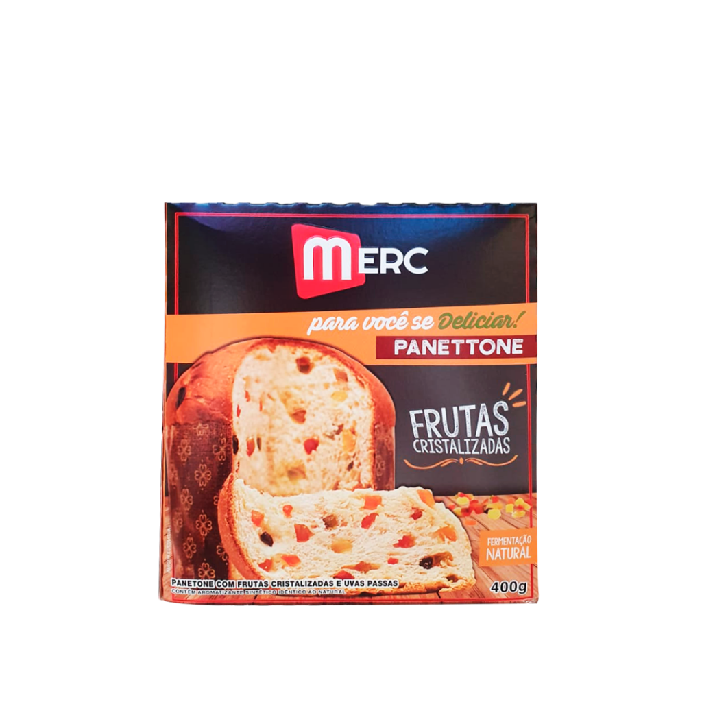 Panetone MERC Frutas 400g