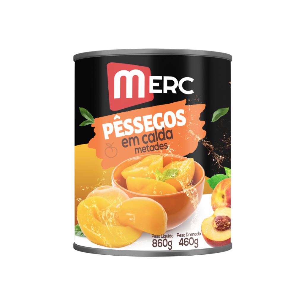 Pêssegos em Calda MERC 860g