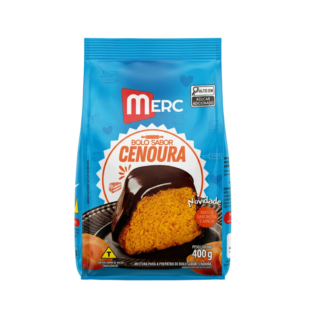 Mistura para Bolo de Cenoura MERC 400g