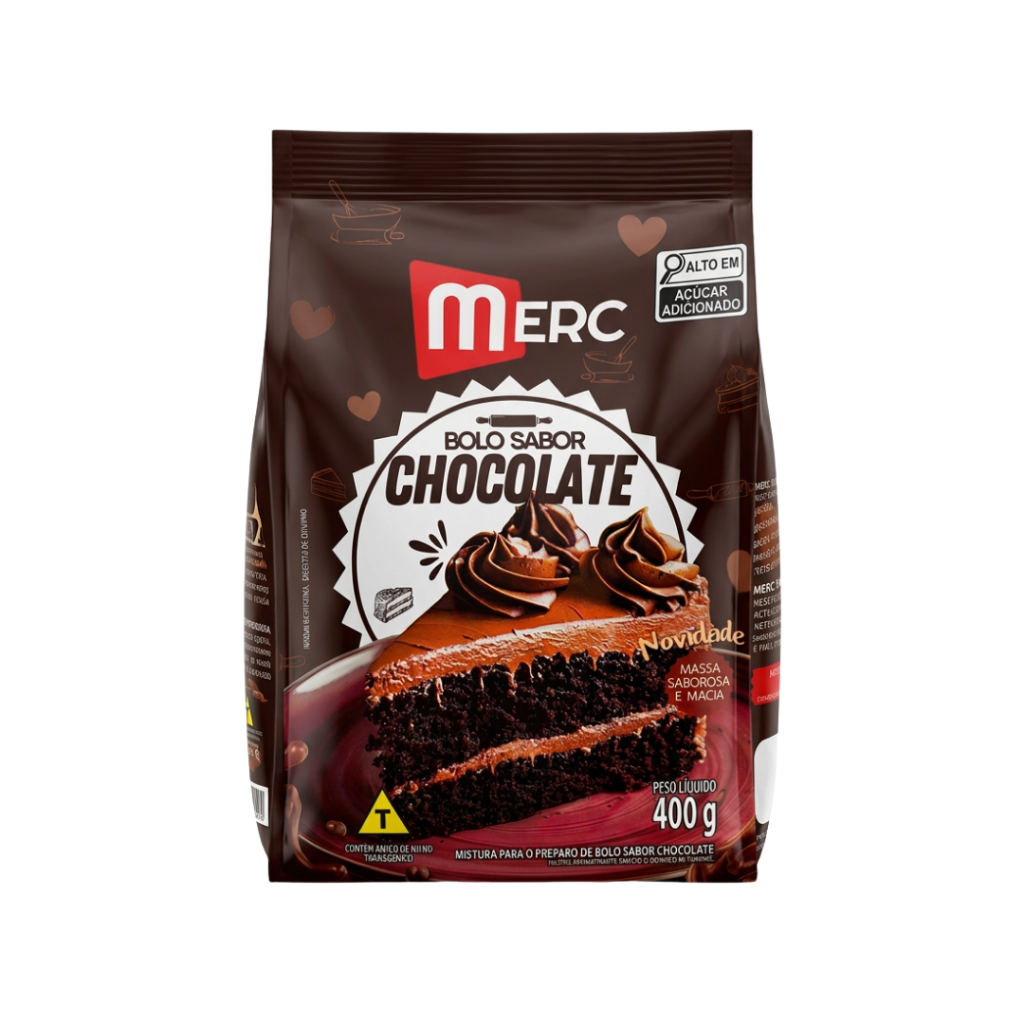 Mistura para Bolo de Chocolate MERC 400g