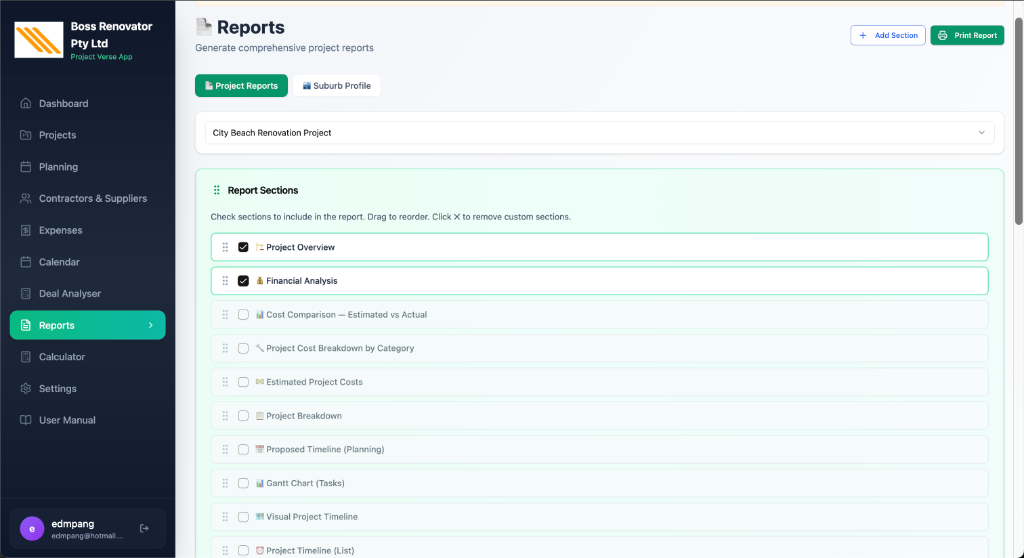 Branded Investor Reports