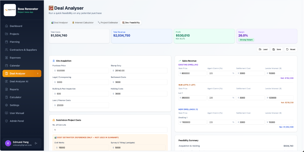 Dev Feasibility