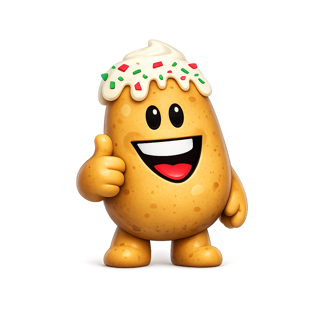 Tubby Spud mascot