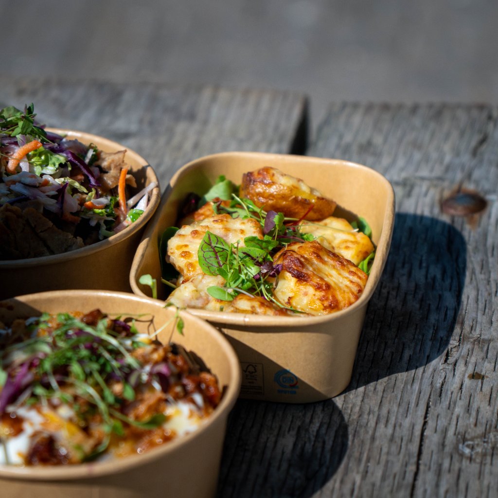 Loaded spuds spread
