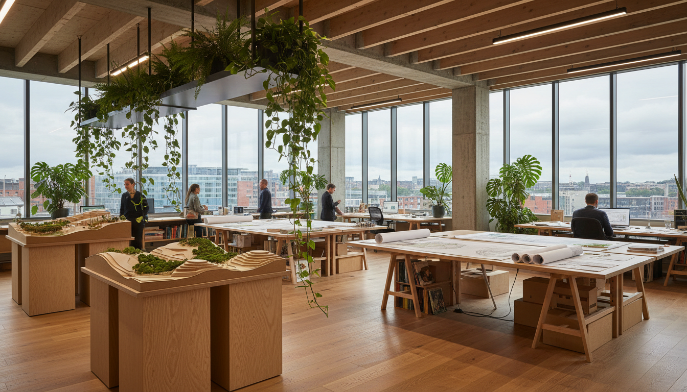 Verdant Tectonics studio workspace in Dublin