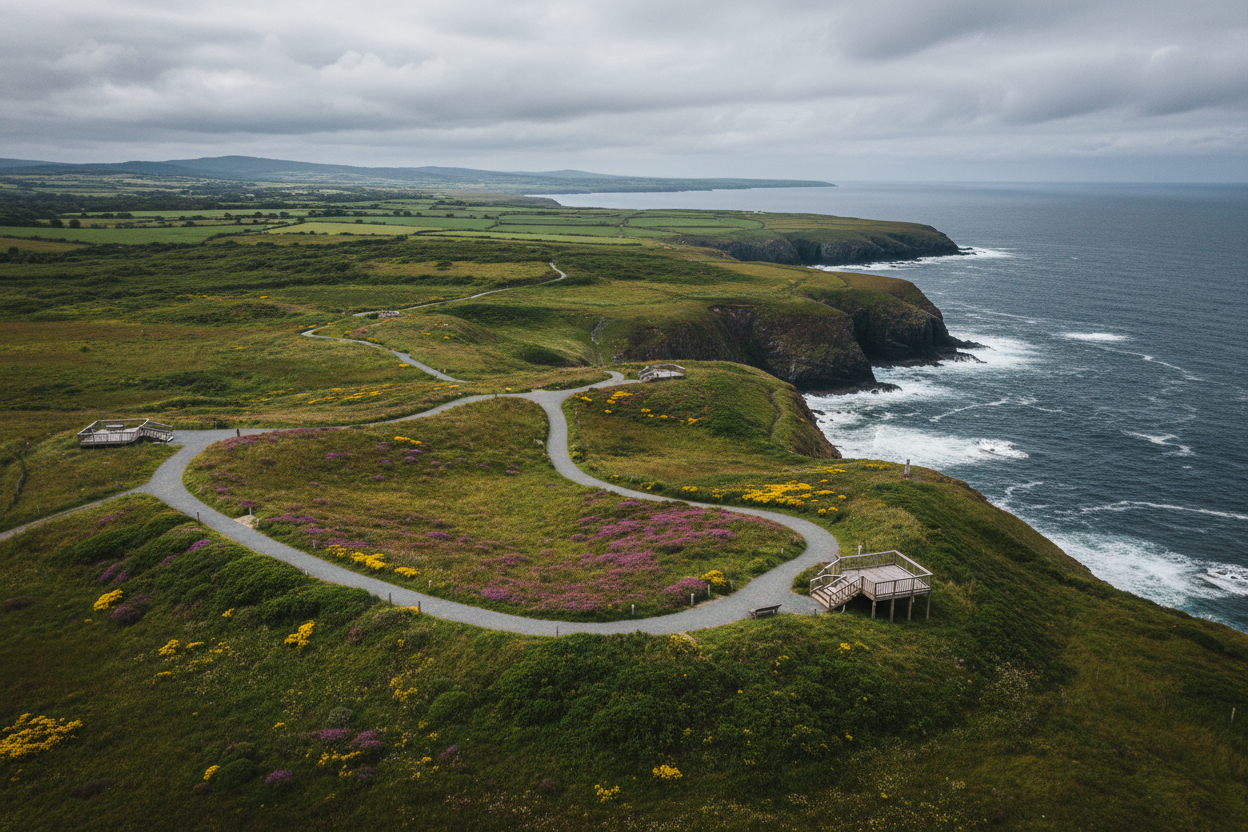 Cliffs of Moher Coastal Trail detail