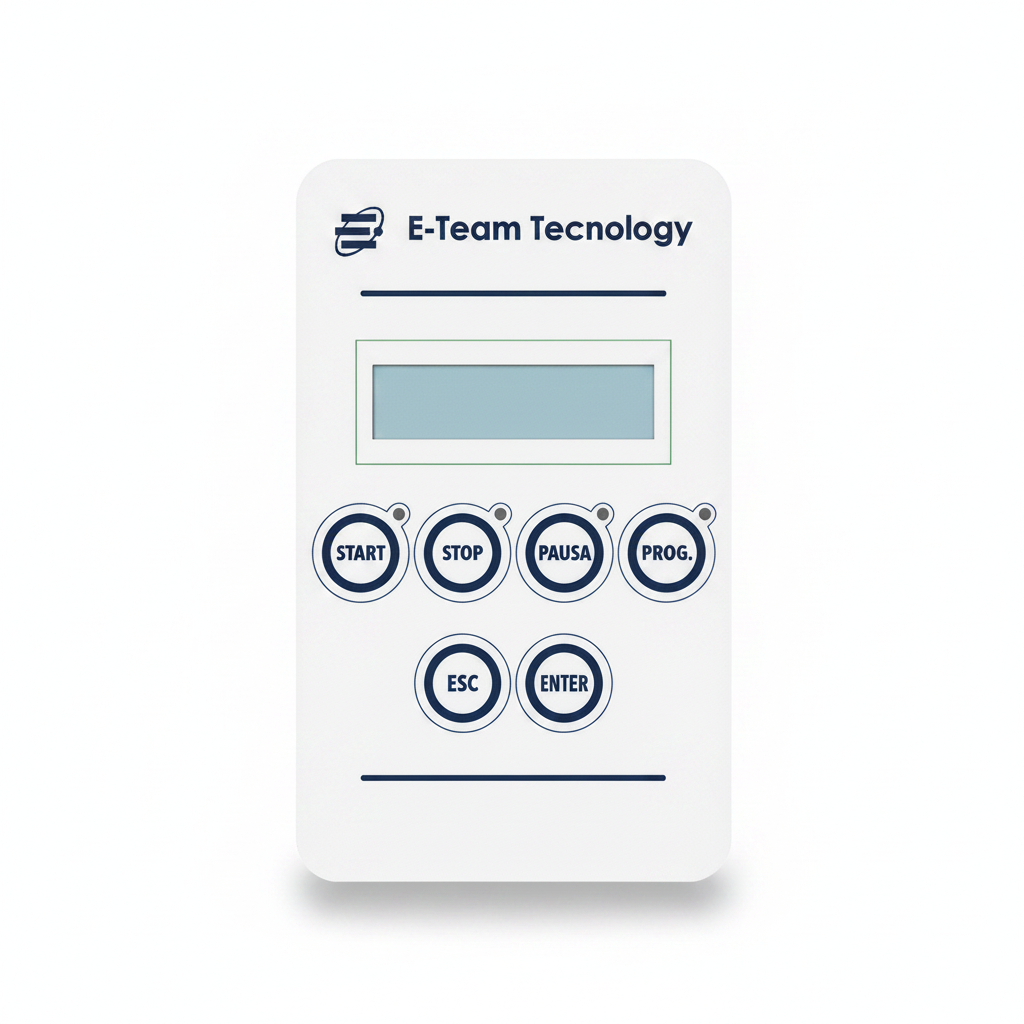 E-TOUCH E-Team — dispositivo reale
