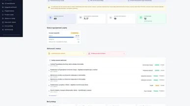 EduPortfolio - Napredovanje template preview