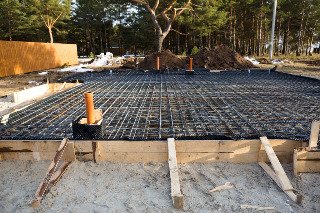 Foundation rebar prep