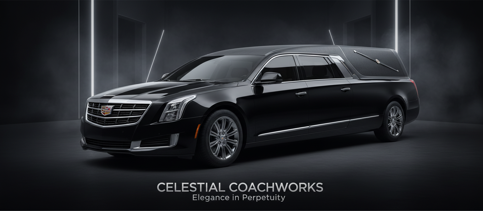 Luxury funeral vehicle