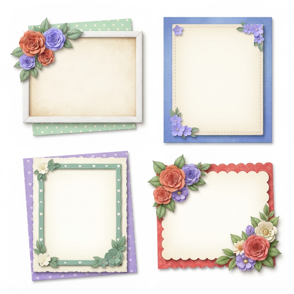 Beautifully Bold Digital Scrapbook Kit part 4