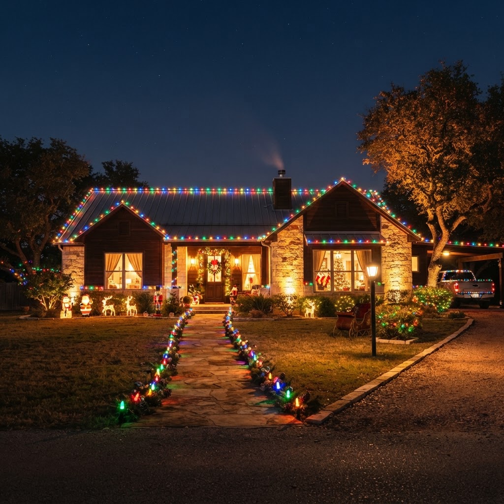 Multicolor Holiday Glow