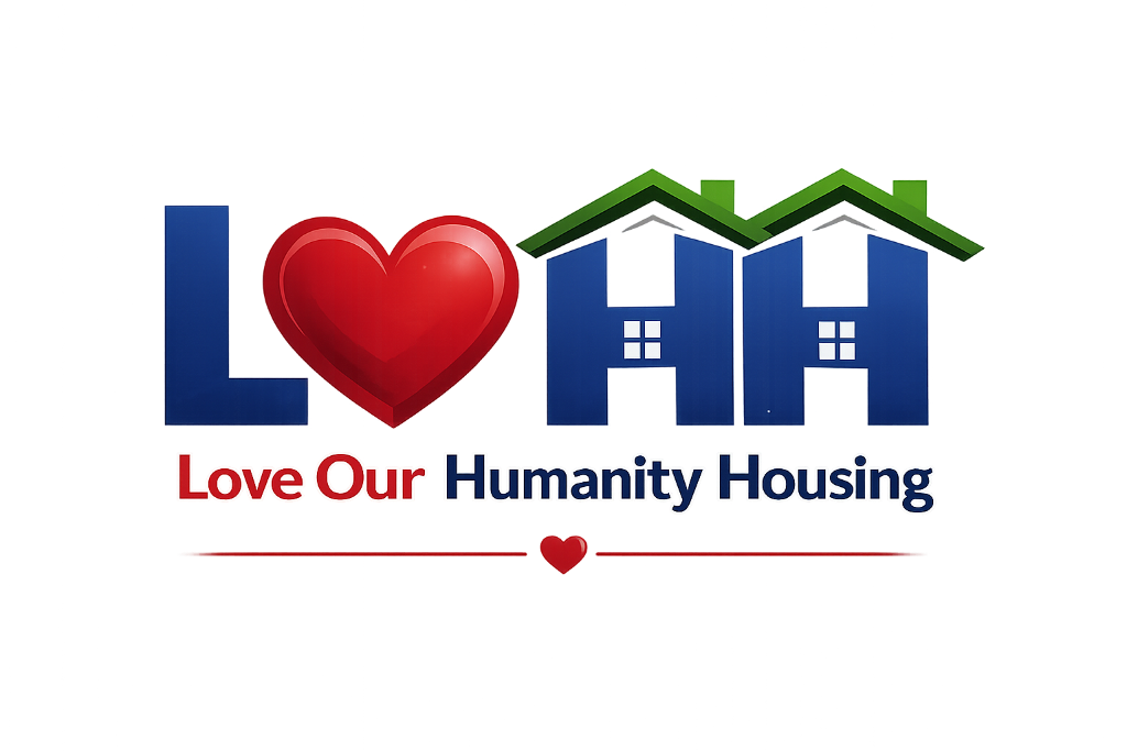 Love Our Humanity Housing Logo