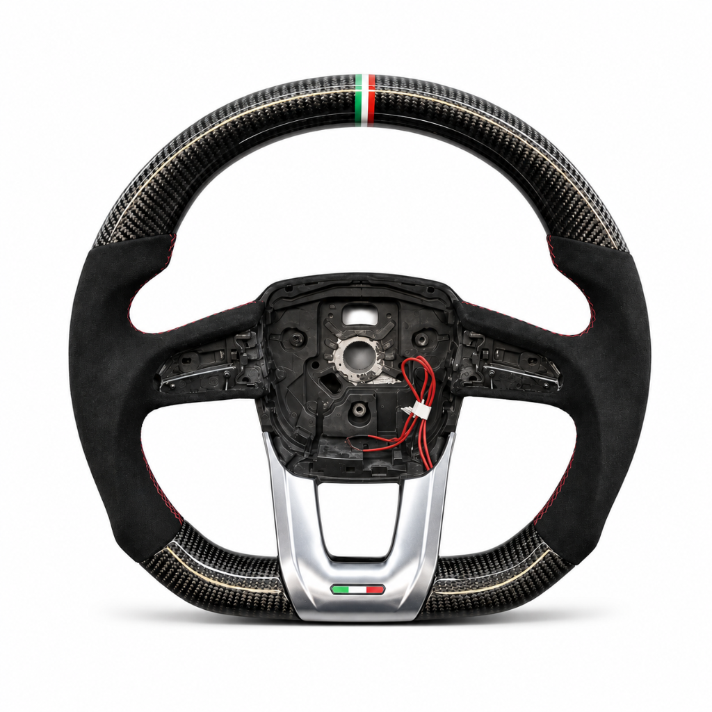 Lamborghini Urus — Carbon Twill + Alcantara + Italian Stripe