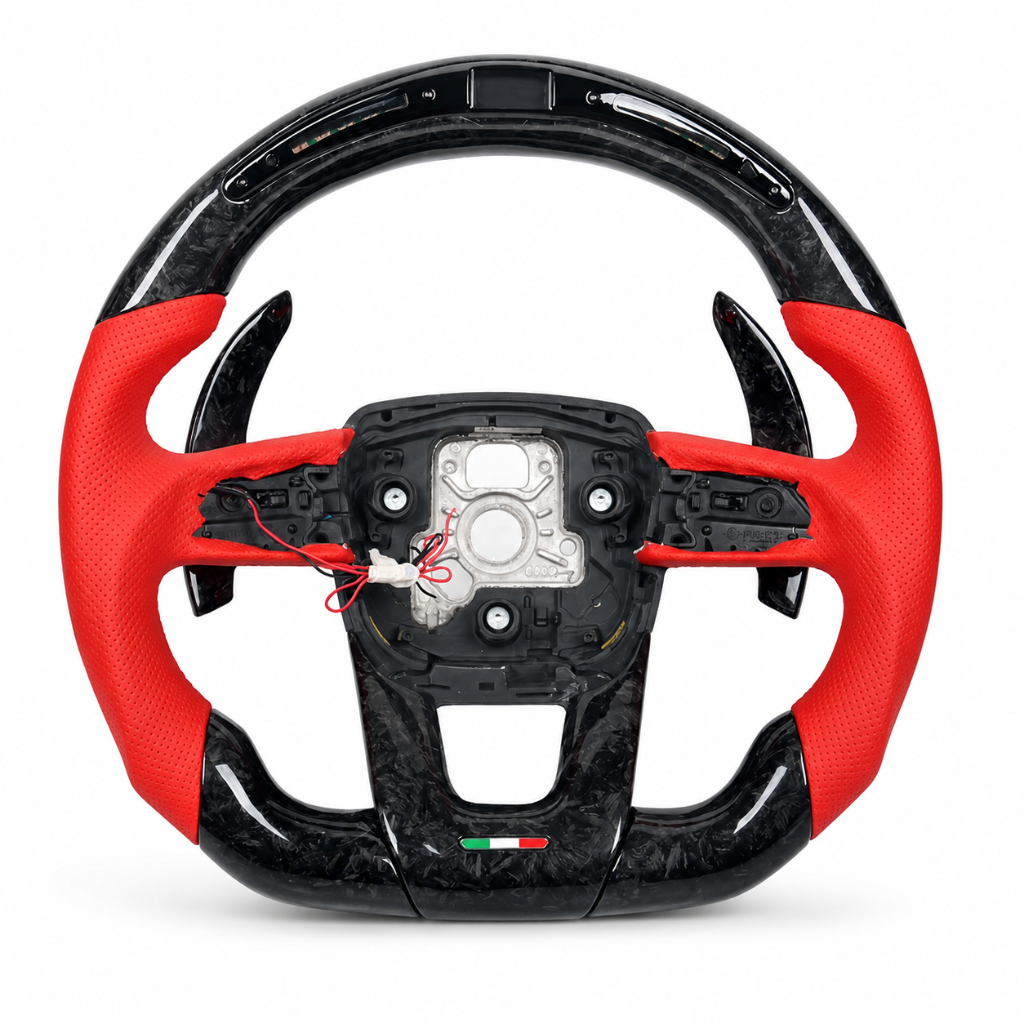 Lamborghini Huracán — Forged Carbon + Red Leather + LED RPM
