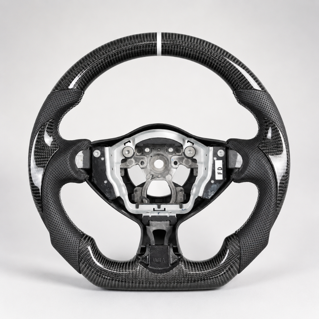 Nissan — Full Carbon + Perforated Leather