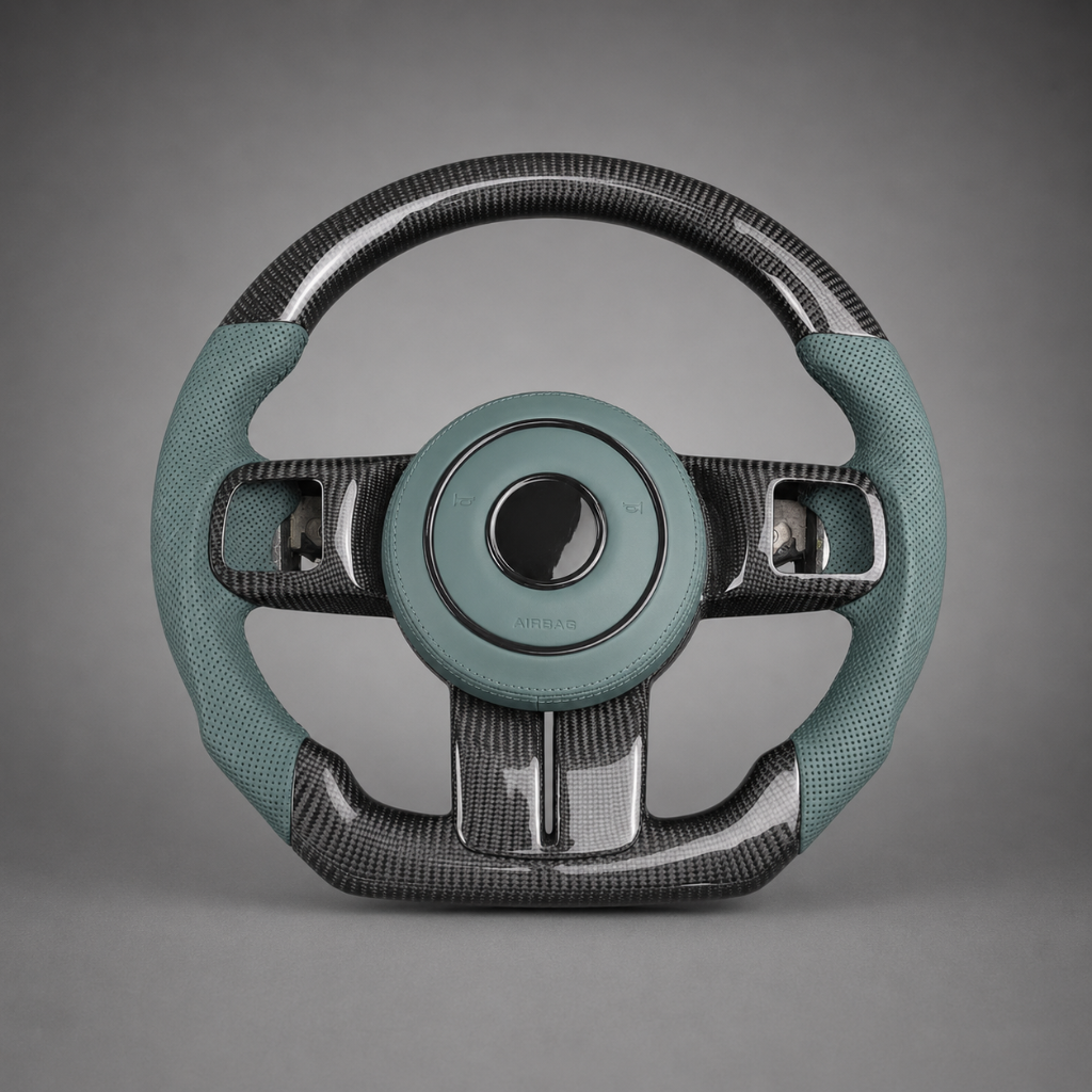 Jeep Carbon Teal Leather