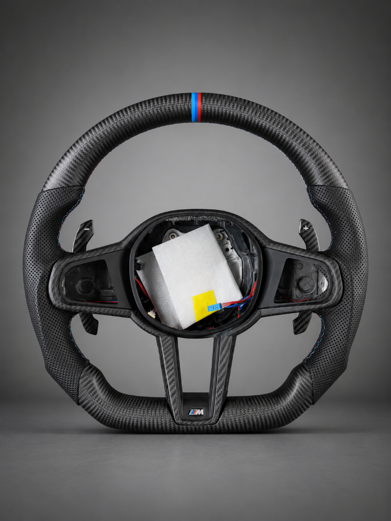 BMW M — 3K Twill Carbon + Perforated Leather