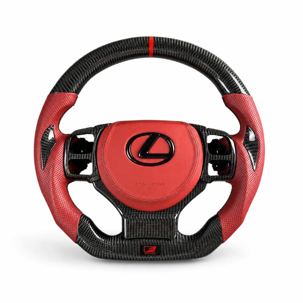 Lexus IS F Sport — Carbon + Red Leather + Red Airbag