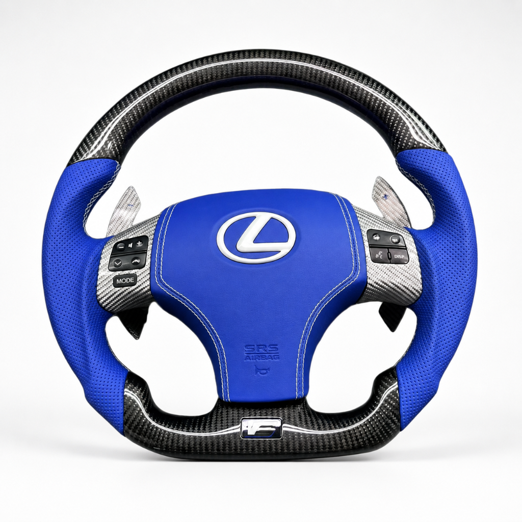 Lexus IS F — Blue Alcantara & Carbon