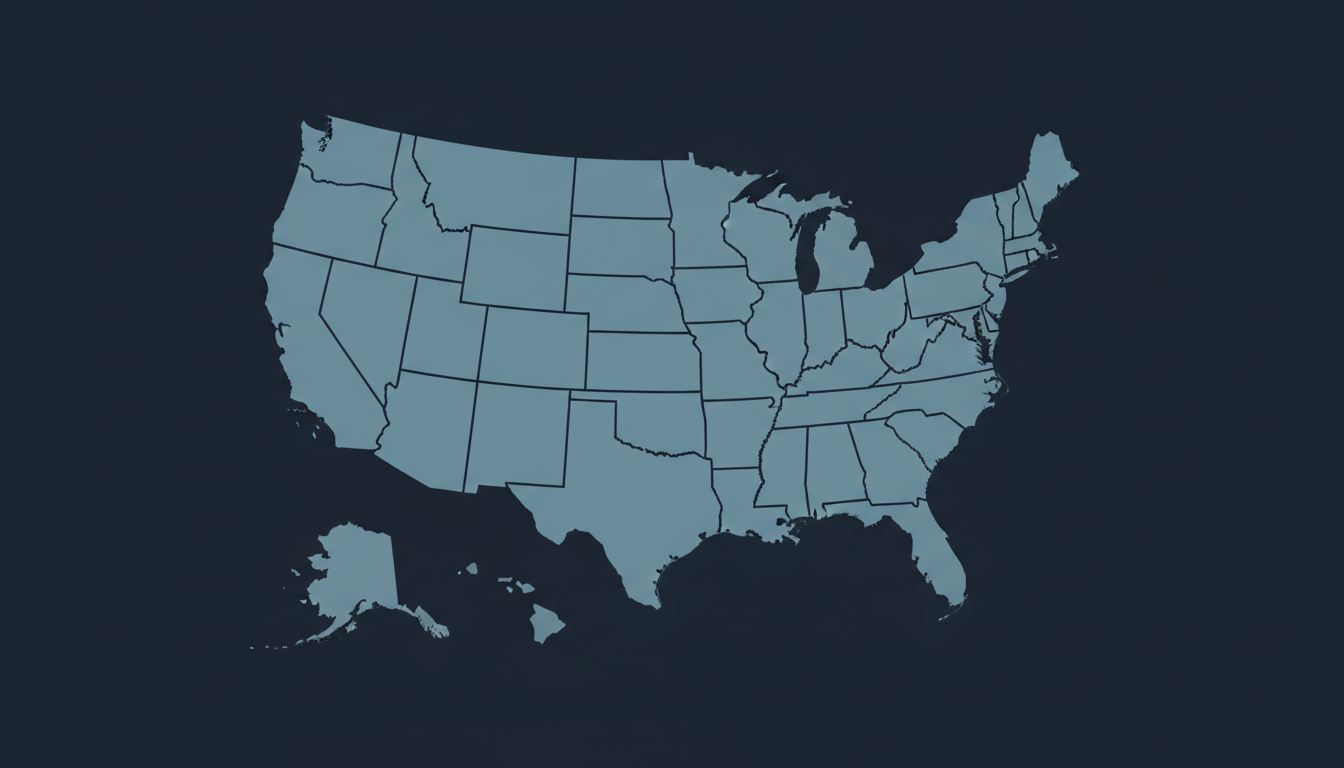 Map of the United States