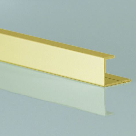 Brushed Brass End U