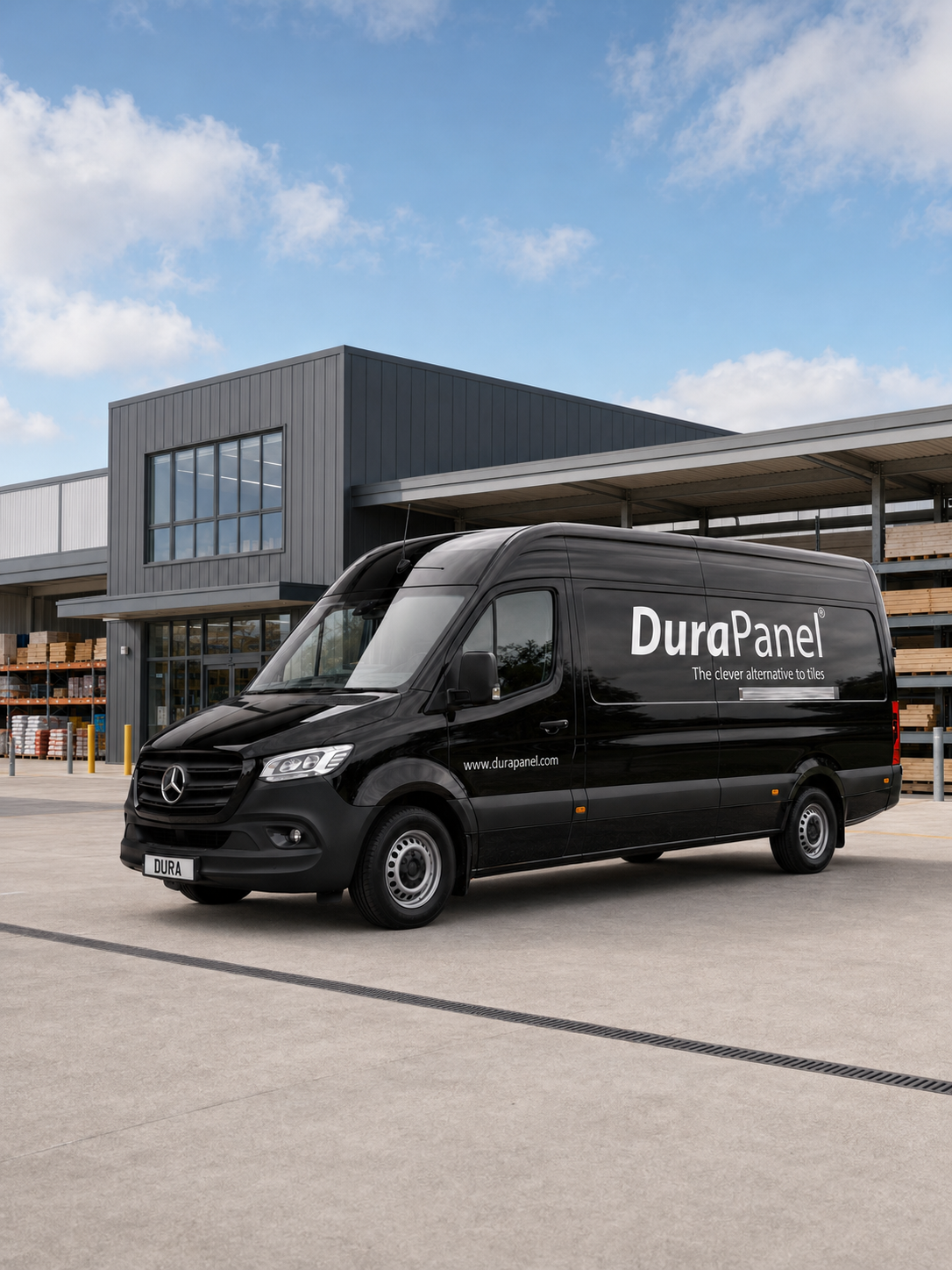 DuraPanel delivery van