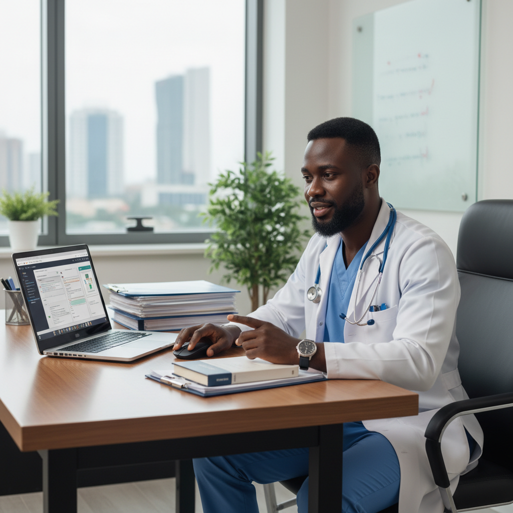 Nigerian healthcare professional