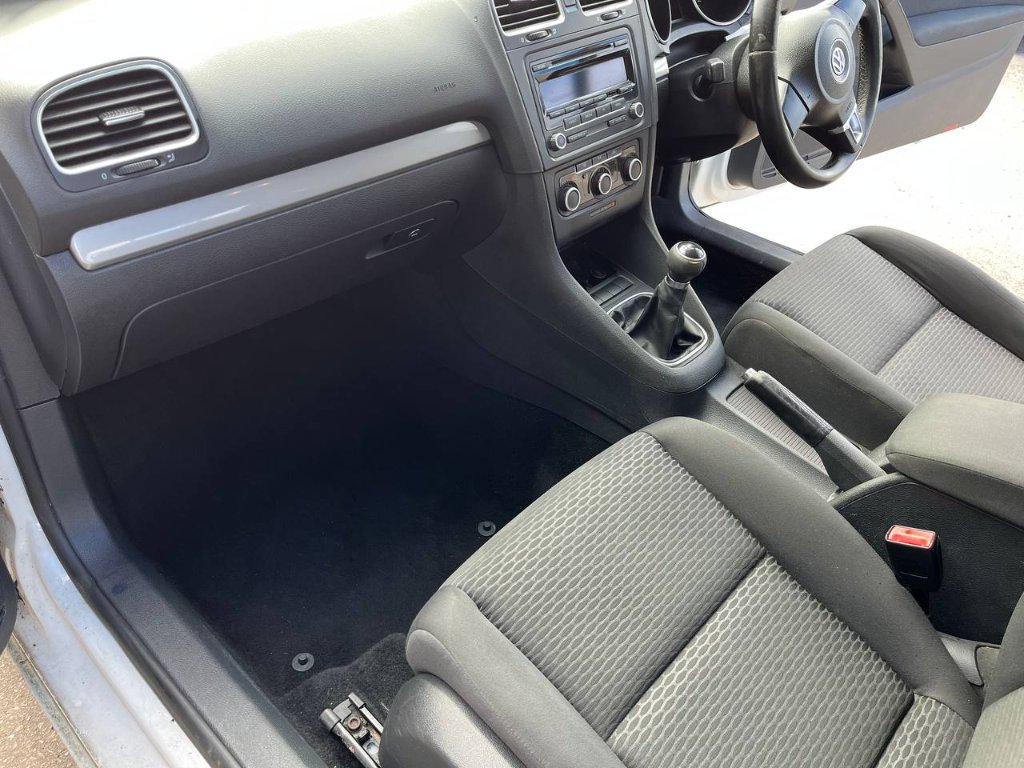 Car interior detailing — floor & seat clean result — mobile valeting in Sligo