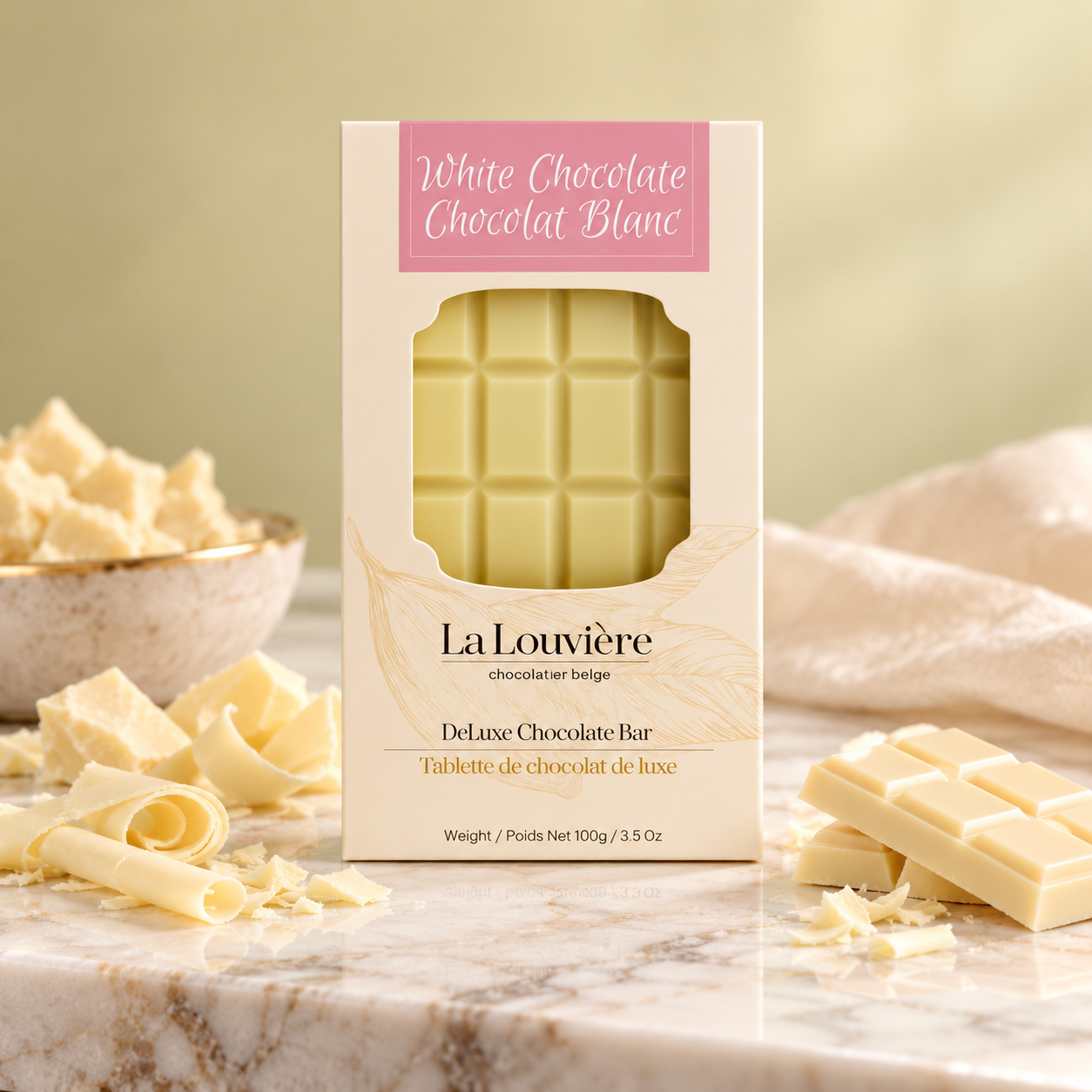 White Plain Chocolate Bar