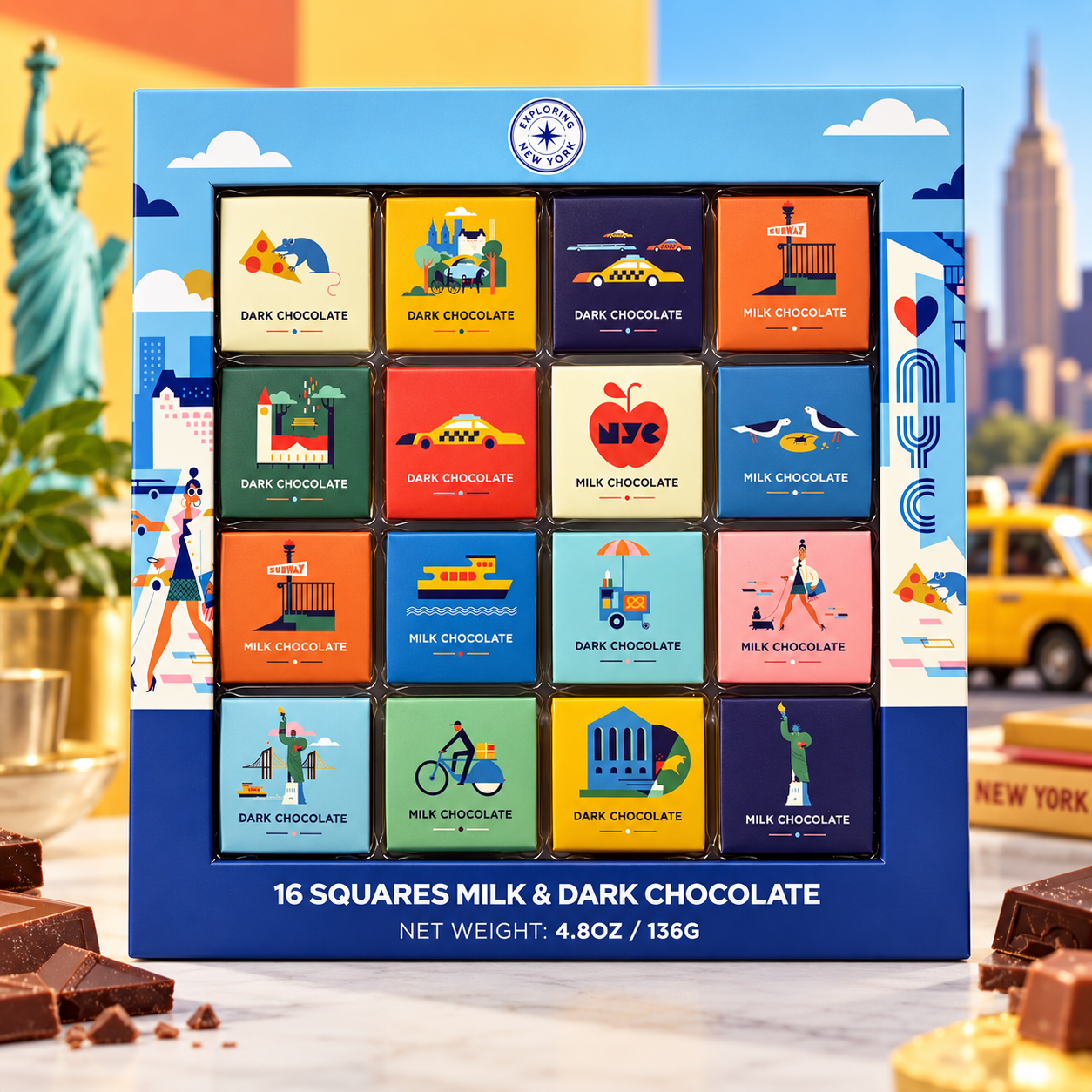 Premium private label chocolate packaging
