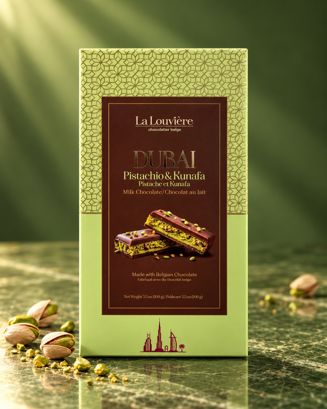 Dubai Milk Chocolate Bar