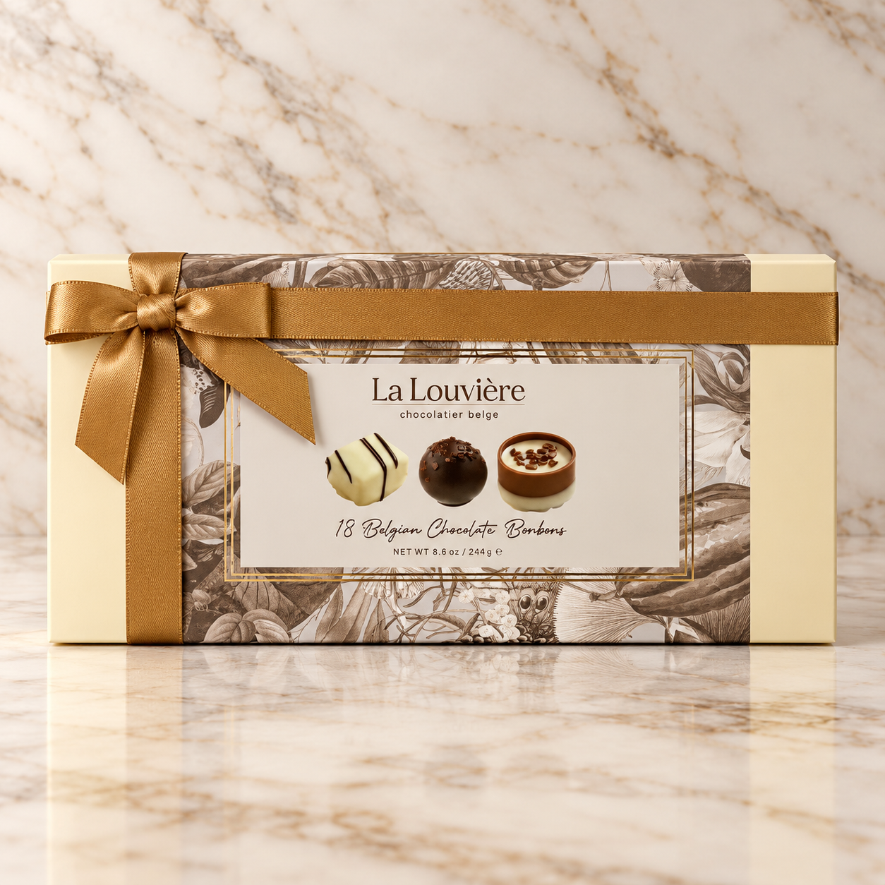 Assorted Bonbons Gift Box of 18 pcs